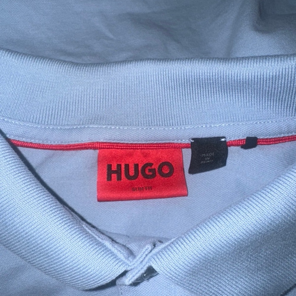 HUGO Sky Blue Polo Shirt